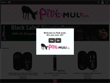 Tablet Screenshot of pink-mule.com